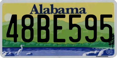 AL license plate 48BE595