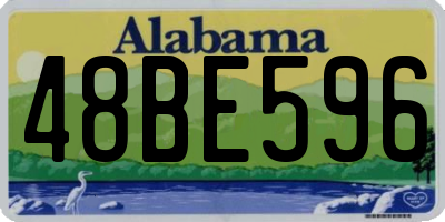 AL license plate 48BE596