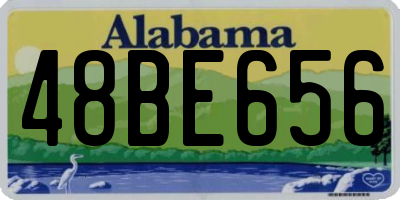 AL license plate 48BE656