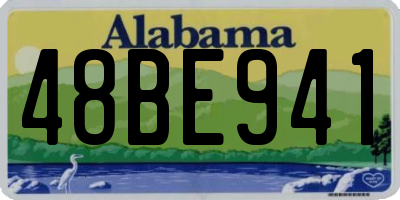 AL license plate 48BE941