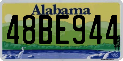 AL license plate 48BE944