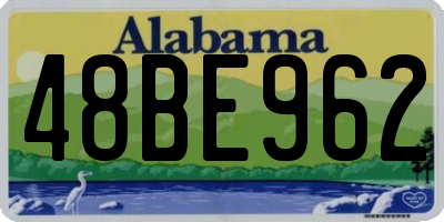 AL license plate 48BE962