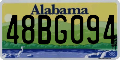AL license plate 48BG094