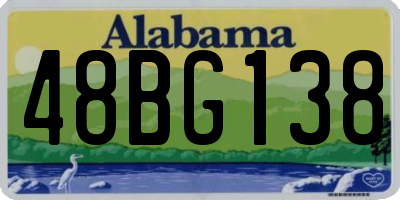 AL license plate 48BG138