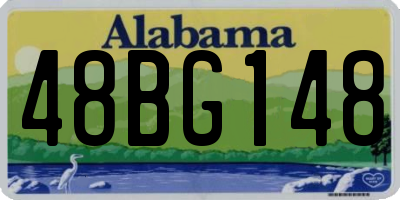 AL license plate 48BG148