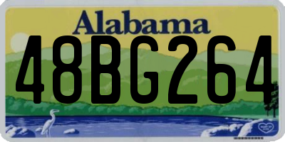 AL license plate 48BG264