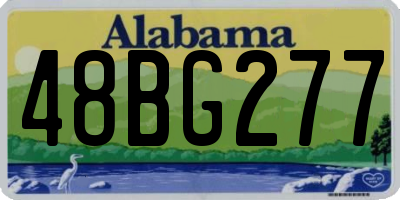AL license plate 48BG277