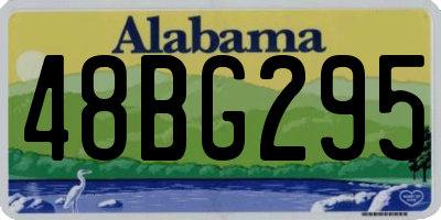AL license plate 48BG295