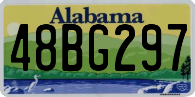 AL license plate 48BG297