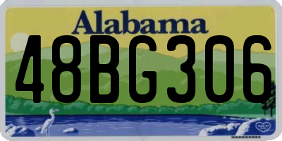AL license plate 48BG306