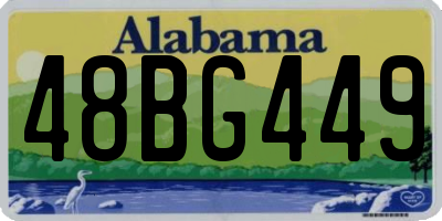 AL license plate 48BG449