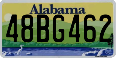 AL license plate 48BG462