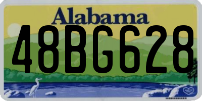 AL license plate 48BG628
