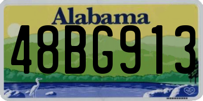 AL license plate 48BG913