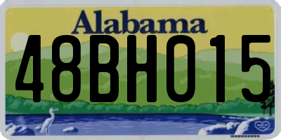 AL license plate 48BH015