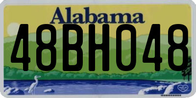 AL license plate 48BH048