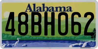 AL license plate 48BH062