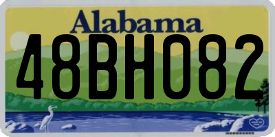 AL license plate 48BH082