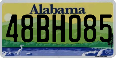 AL license plate 48BH085