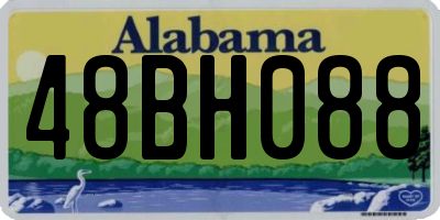 AL license plate 48BH088