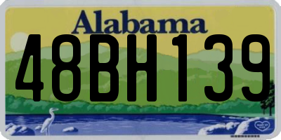 AL license plate 48BH139