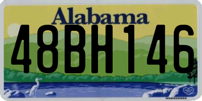 AL license plate 48BH146