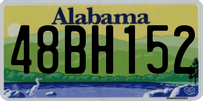 AL license plate 48BH152