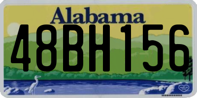 AL license plate 48BH156