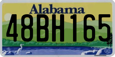AL license plate 48BH165