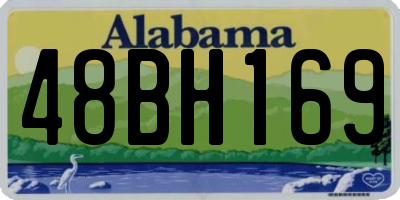 AL license plate 48BH169