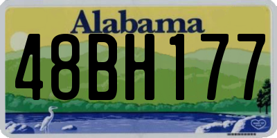 AL license plate 48BH177