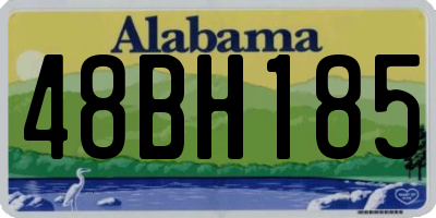 AL license plate 48BH185