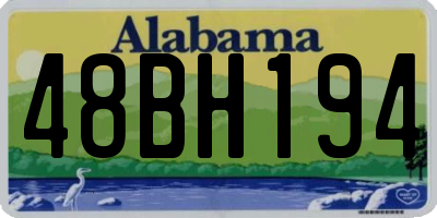AL license plate 48BH194
