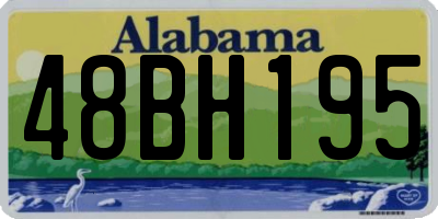 AL license plate 48BH195