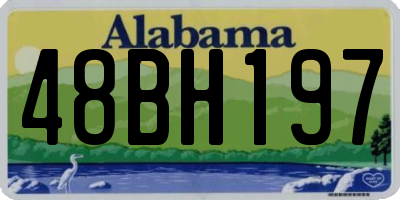 AL license plate 48BH197