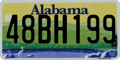 AL license plate 48BH199