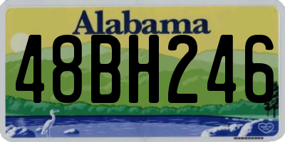 AL license plate 48BH246