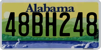 AL license plate 48BH248