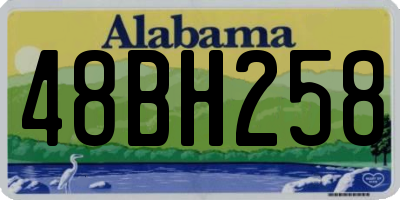 AL license plate 48BH258