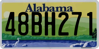 AL license plate 48BH271