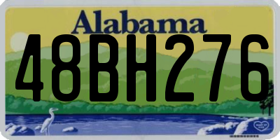 AL license plate 48BH276