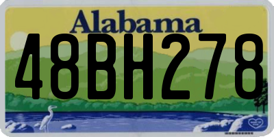 AL license plate 48BH278