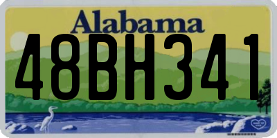 AL license plate 48BH341
