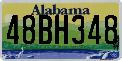 AL license plate 48BH348