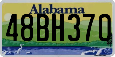 AL license plate 48BH370