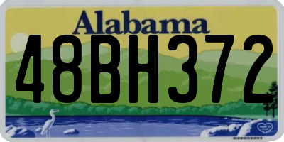 AL license plate 48BH372