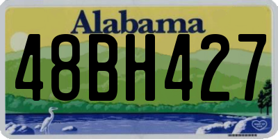 AL license plate 48BH427