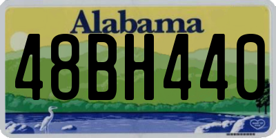 AL license plate 48BH440