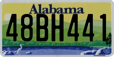 AL license plate 48BH441
