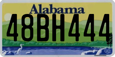 AL license plate 48BH444